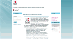 Desktop Screenshot of fiavetlombardia.it