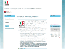 Tablet Screenshot of fiavetlombardia.it